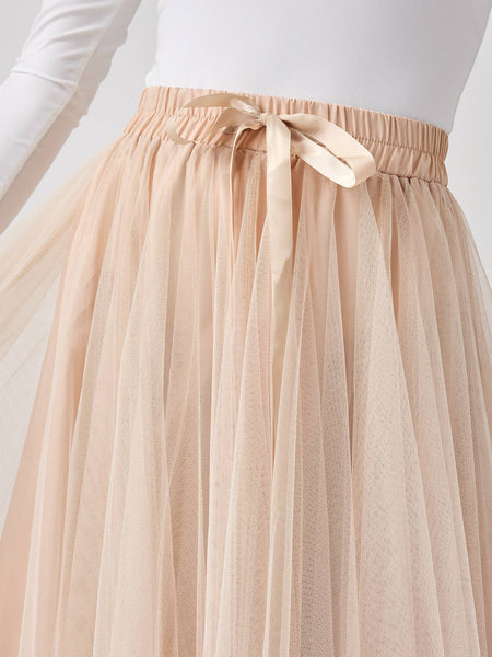 Aria tulle skirt Powder pink