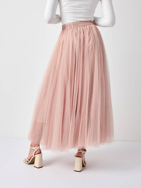 Aria tulle skirt Powder pink