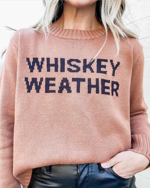 Whiskey Weather Sweater