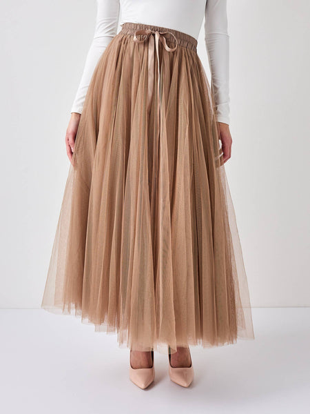 Aria tulle skirt Powder pink