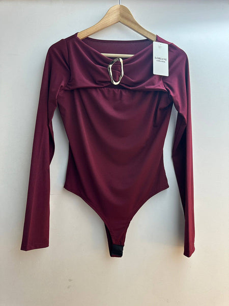 Bodysuit with buckle 1223