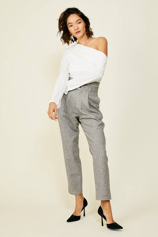 Paola Pants: Heather Grey